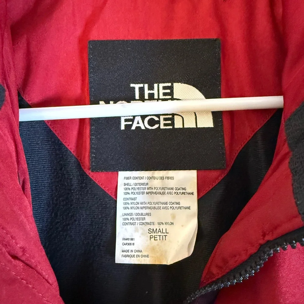 The North Face Extreme Gear Vintage‎ Ski Suit Red Black Mens Small One Piece